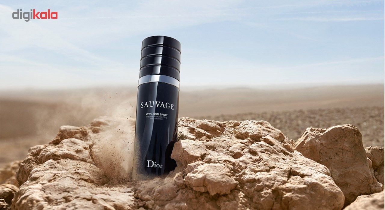 ادو تویلت مردانه دیور مدل Sauvage Very Cool Spray حجم 100 میلی لیتر -  - 5