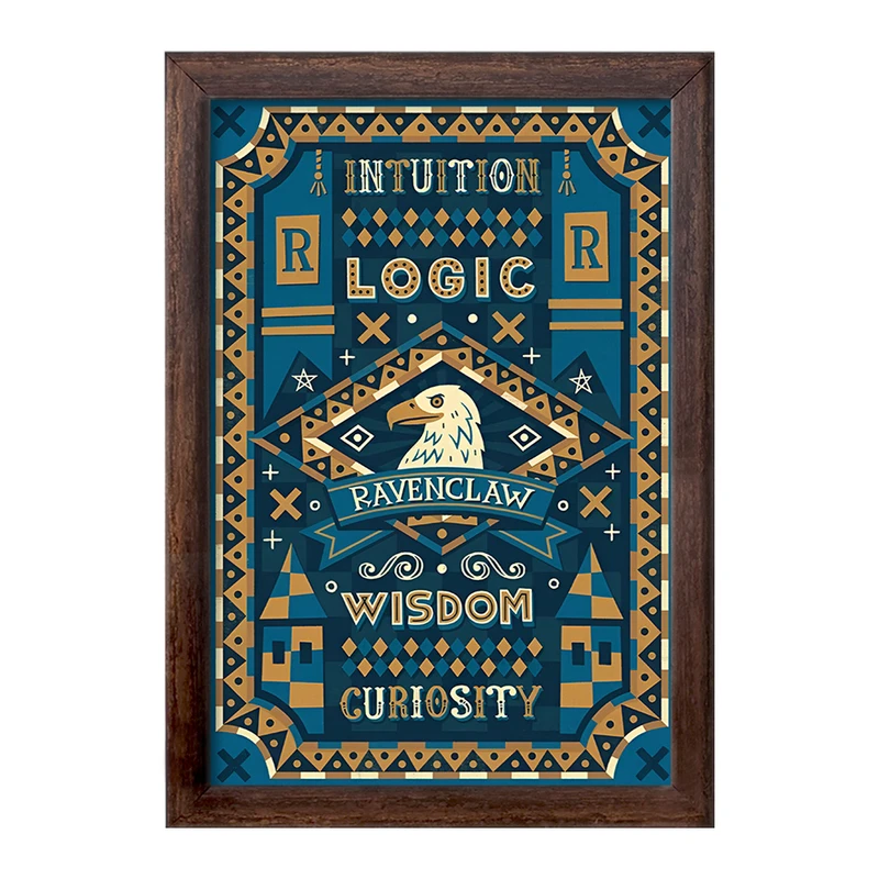 تابلو خندالو طرح ریونکلا هری پاتر کد F4441