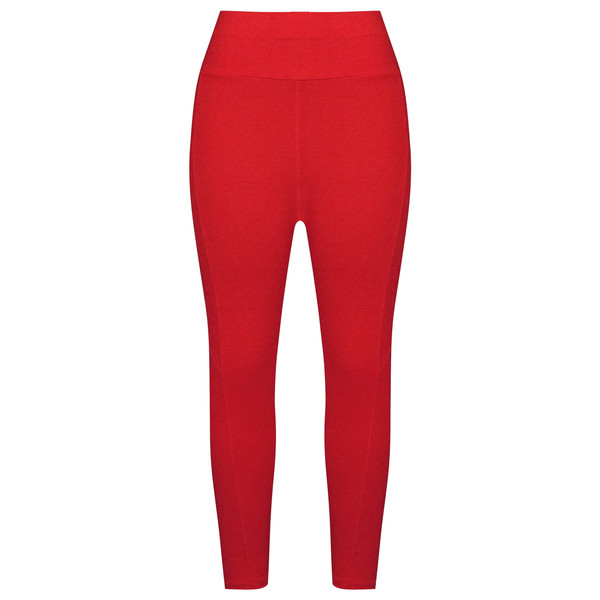 شلوار ورزشی زنانه ماییلدا مدل جیب دار کد 4065-1504 رنگ قرمز