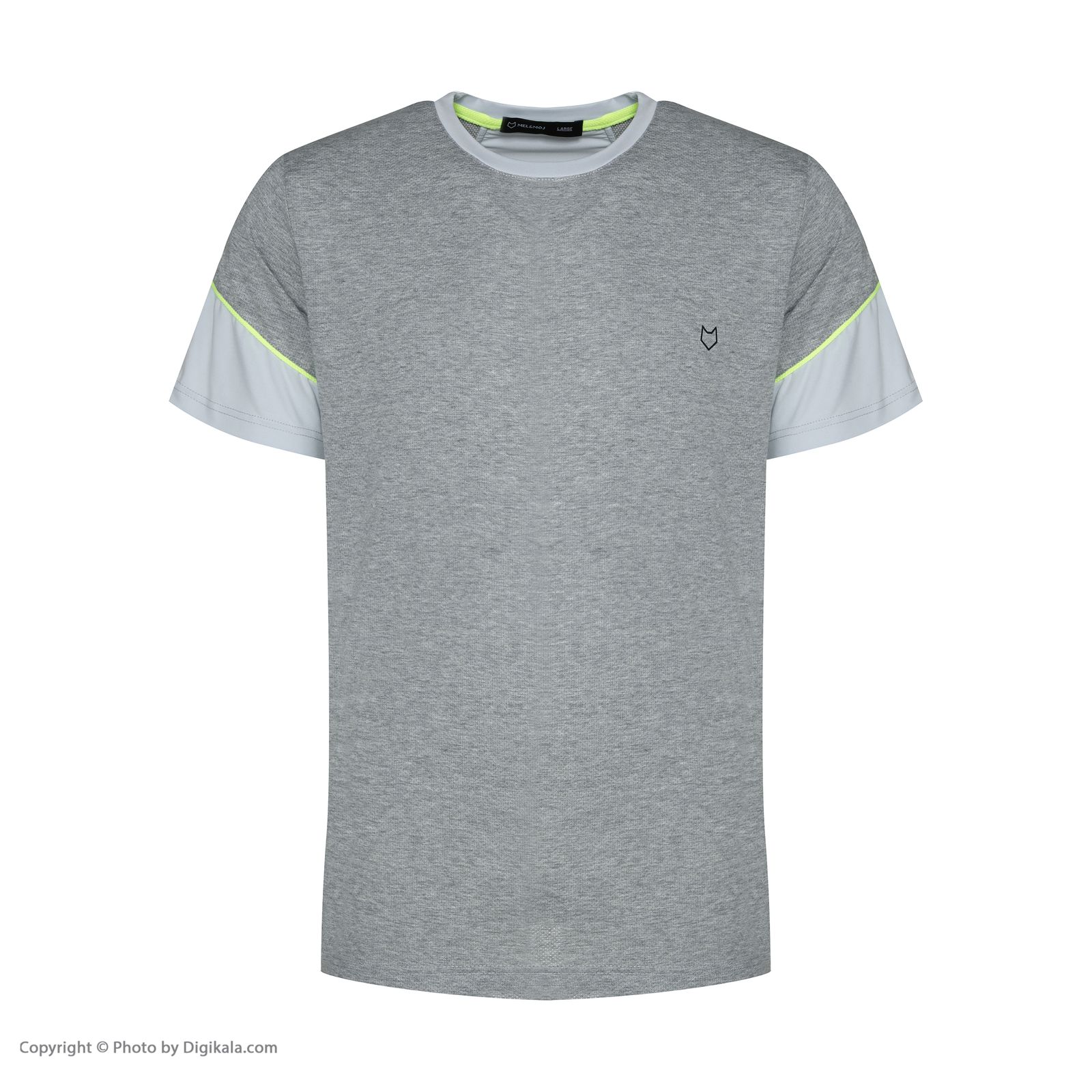 تی شرت آستین کوتاه ورزشی مردانه مل اند موژ مدل M07335-101 -  - 2