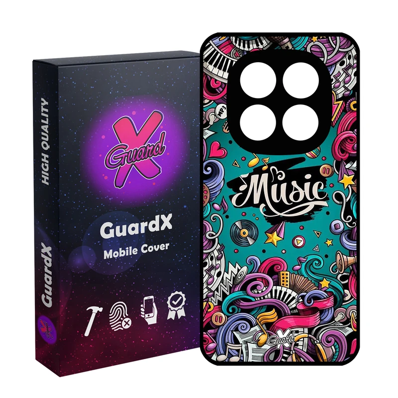 کاور گارد ایکس طرح Music مدل 10025 مناسب برای گوشی موبایل شیائومی Redmi Note 14 Pro 4G