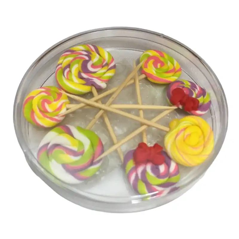 ابزار تزیین فوندانت مدل آبنبات رنگی بسته 7 عددی