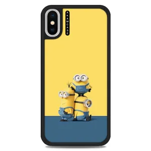 AKAM AMC-WAX-MINIONS4 Cover For Apple iPhone X/Xs