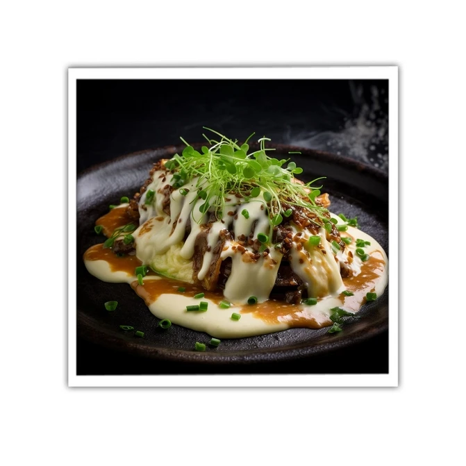 تابلو نوری بکلیت طرح رستوران غذای آسیایی مدل لایت باکس W-MID-20025