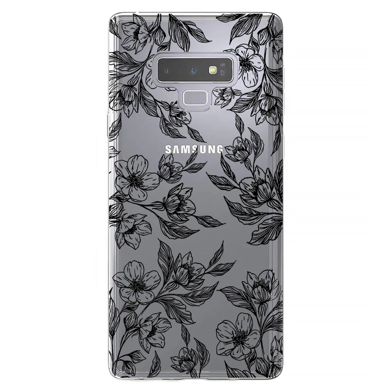 کاور مگافون طرح گل مدل C50-B مناسب برای گوشی موبایل سامسونگ Galaxy Note 9         