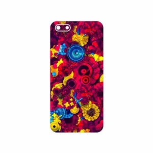 MAHOOT Vector Flower Garden Digital Art Cover Sticker for Huawei Y5 Prime 2018