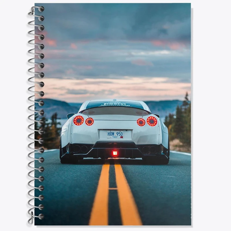 دفتر لغت 50 برگ خندالو مدل ماشین اسپرت Sport Car کد 28735
