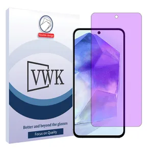 VWK Tough model anti-violet screen protector suitable for Samsung Galaxy A55 5G mobile phone