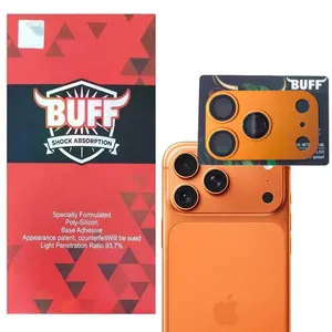 Buff Steel Shield Lenz Protector for Apple iPhone 17 Pro