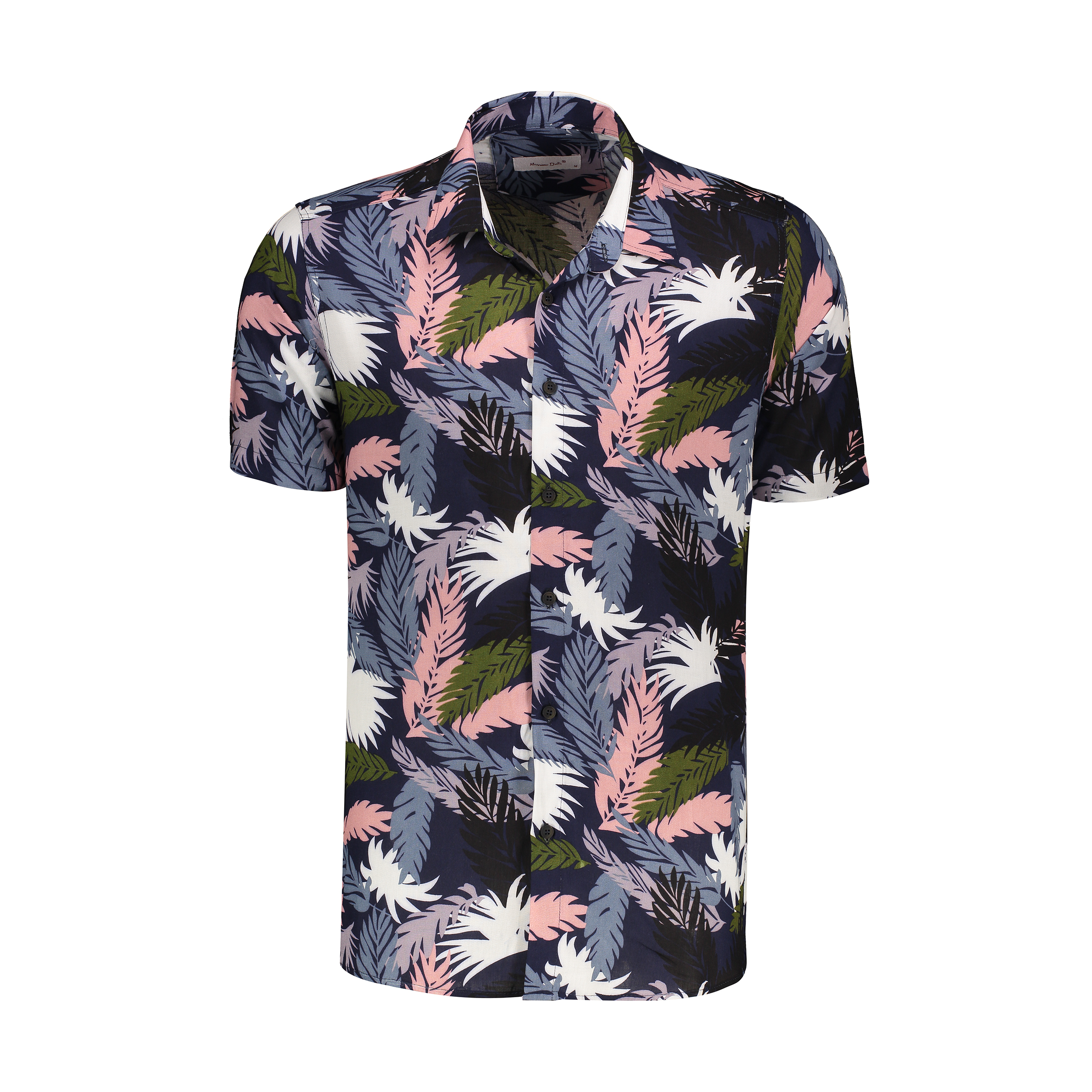 نکته خرید - قیمت روز  پیراهن آستین کوتاه مردانه مدل هاوایی پر کد H-par خرید