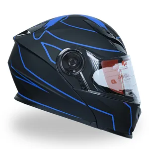 کلاه کاسکت فک متحرک ردلاین مدل 939 x blu lose