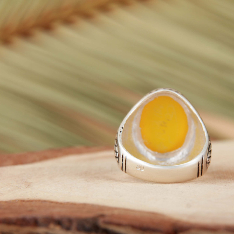 انگشتر نقره مردانه بازرگانی میلادی مدل رکاب سیلندری عقیق شرف الشمس کد AM_4325 انگشتر نقره مردانه بازرگانی میلادی مدل رکاب سیلندری عقیق شرف الشمس کد AM_4325