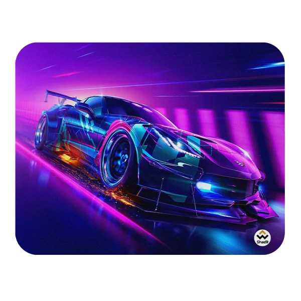 ماوس پد شادیت مدل need for speed کد01 سایز 24*19 سانتی متر
