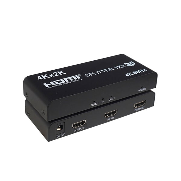 اسپلیتر HDMI دو پورت کی نت مدل p2k