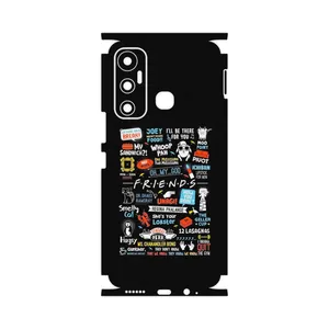 MAHOOT Friends 2-FullSkin Cover Sticker for Infinix Hot 11