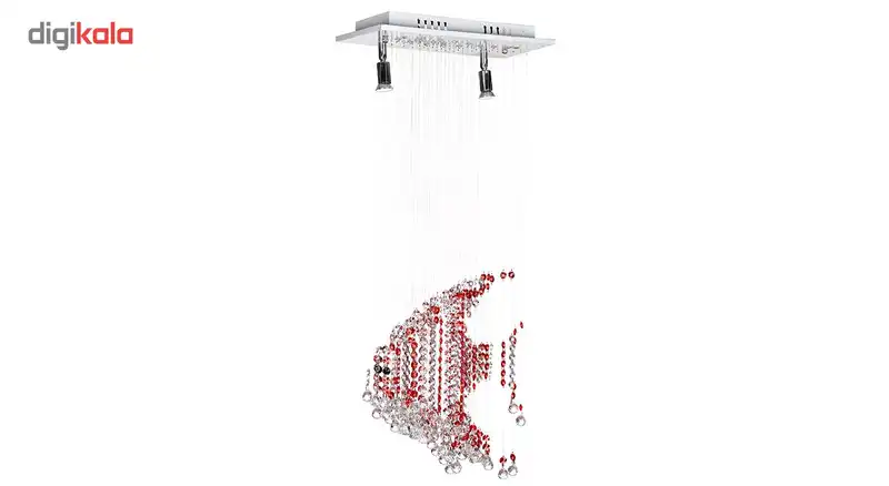 لوستر سقفی چشمه نور 2 شعله کد A5314