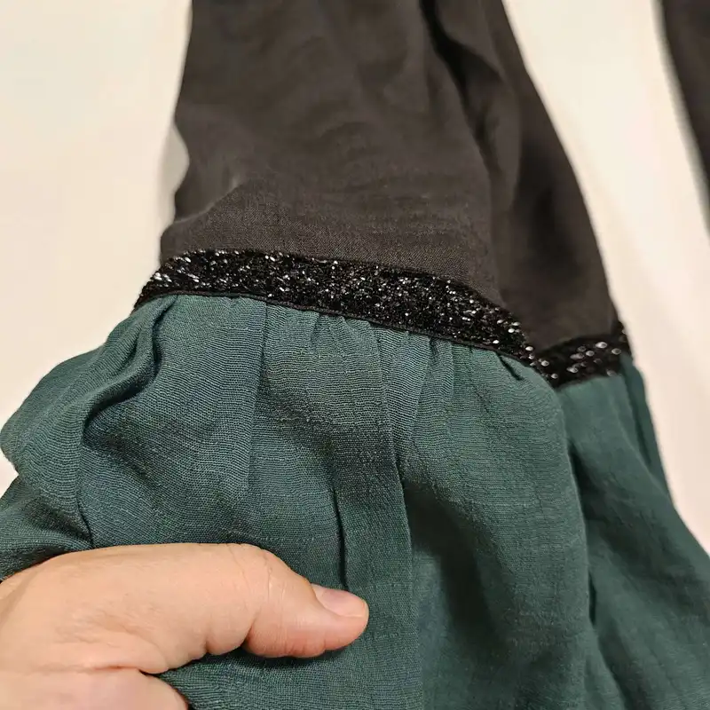 شال زنانه مدل چیندار دامنی