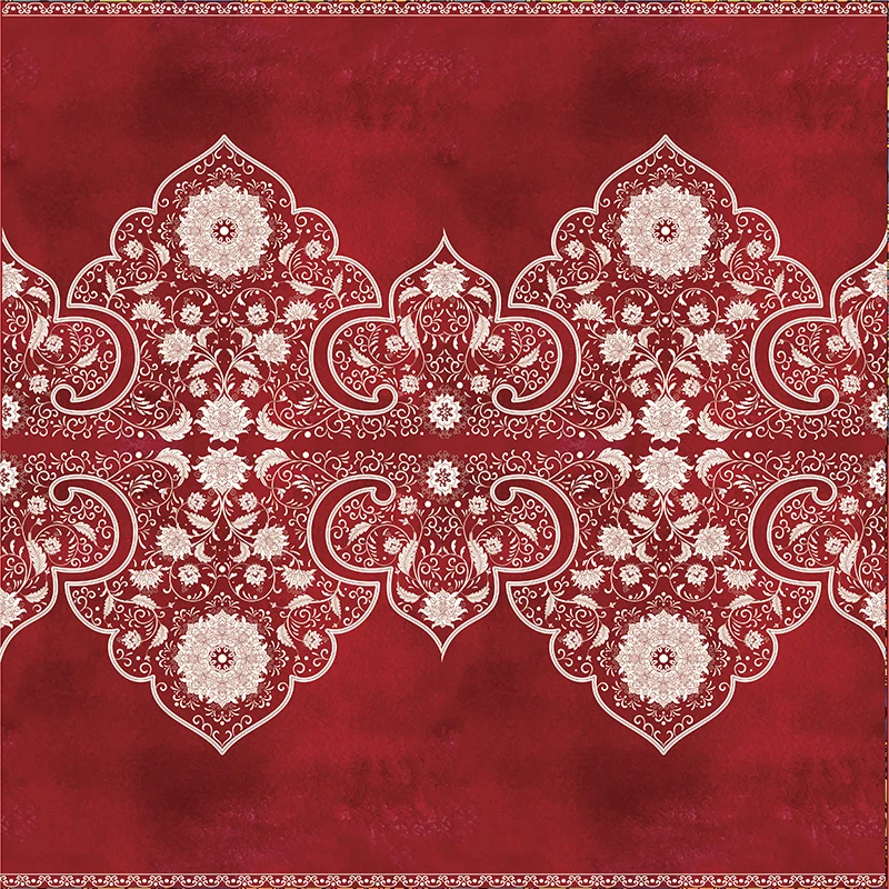 رومیزی مدل مخمل RM0083 سایز 95x95 سانتی‌متر