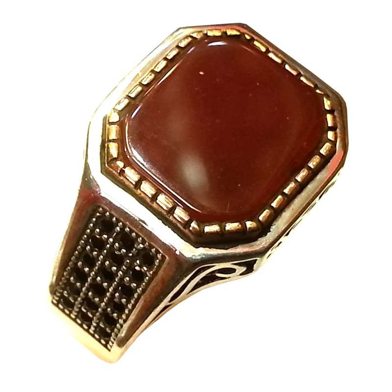 انگشتر نقره گالری مروارید کد 6303 انگشتر نقره گالری مروارید کد 6303