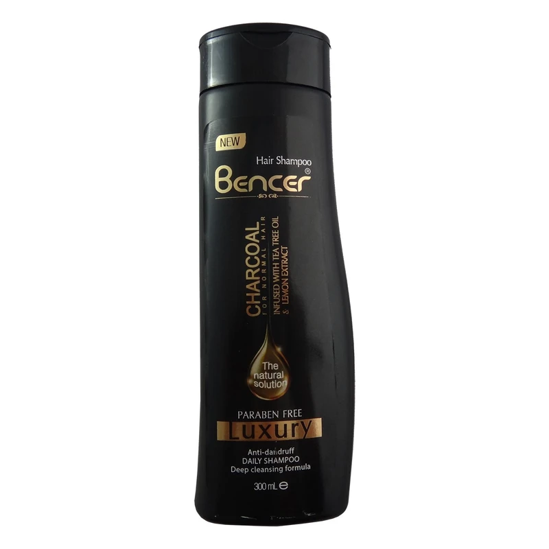 شامپو روزانه مو بنسر مدل ذغالی حجم 300 میلی لیتر