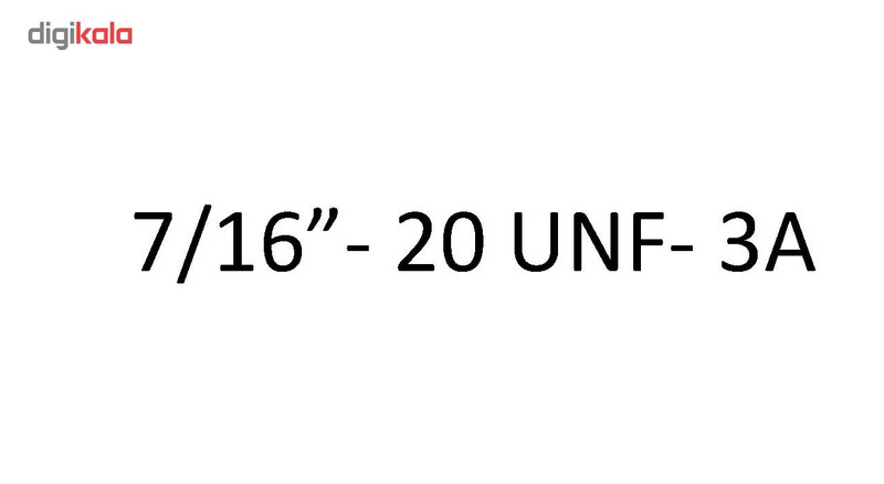 گیج برو نرو رینگی پیچی جی بی ا سایز 3A-7/16 INCH -20 UNF بسته دو عددی