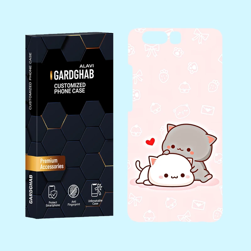 کاور گارد قاب علوی مدل عاشقانه مناسب برای گوشی موبایل هواوی P10 Plus