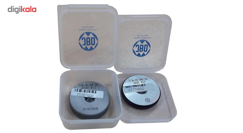 گیج برو نرو رینگی پیچی جی بی ا سایز 3A-7/16 INCH -20 UNF بسته دو عددی