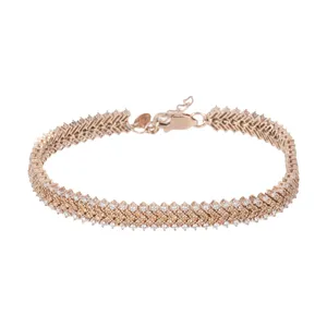 دستبند نقره زنانه مدل SNR-R061