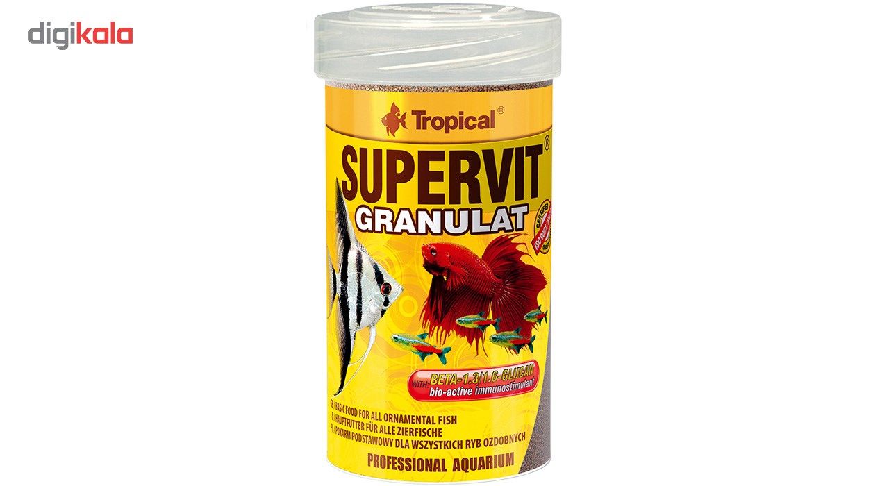 غذای ماهی تروپیکال مدل Supervit Granulat وزن 55 گرم