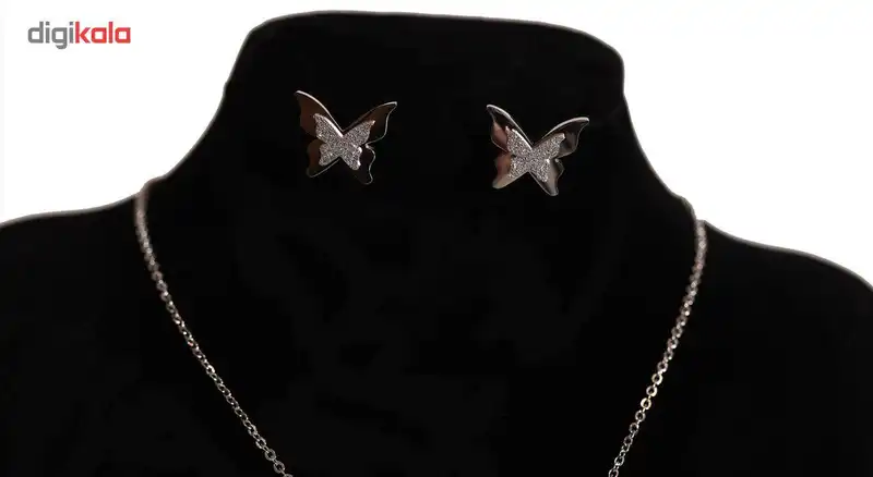 نیم ست سین گالری طرح پروانه سواچ sn203