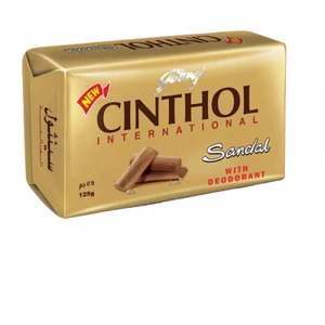 صابون شستشو سنثول مدل زردچوبه و چوب صندل وزن 125 گرم
