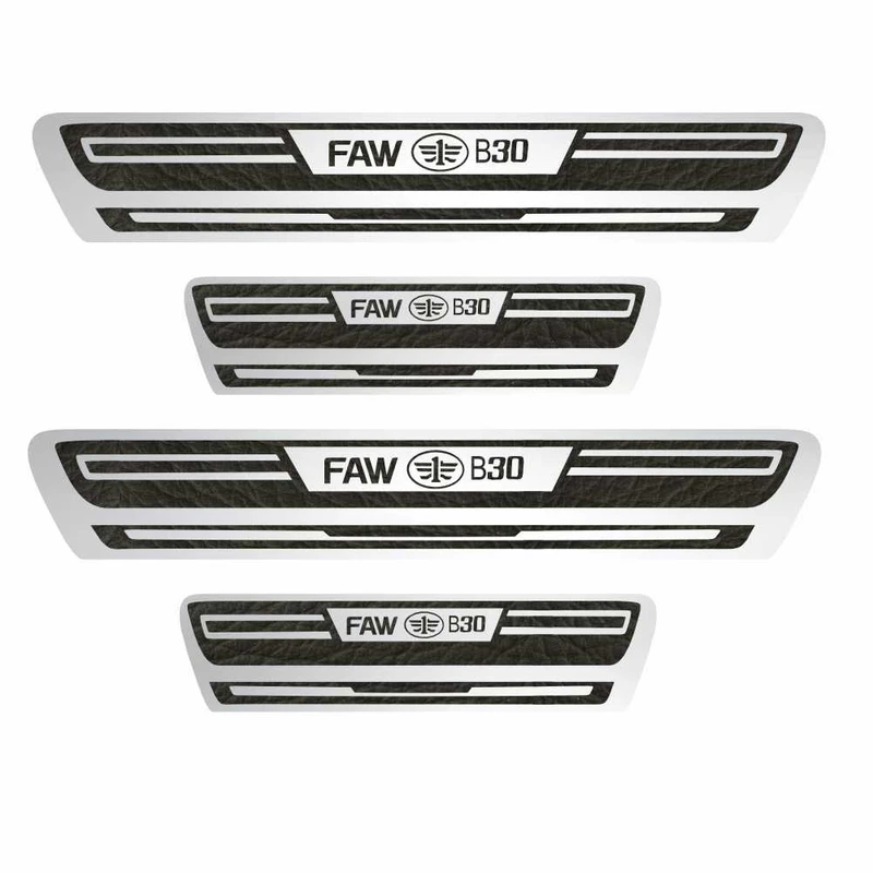 برچسب پارکابی خودرو کد A026 مناسب برای Faw bestern B30 بسته 4 عددی