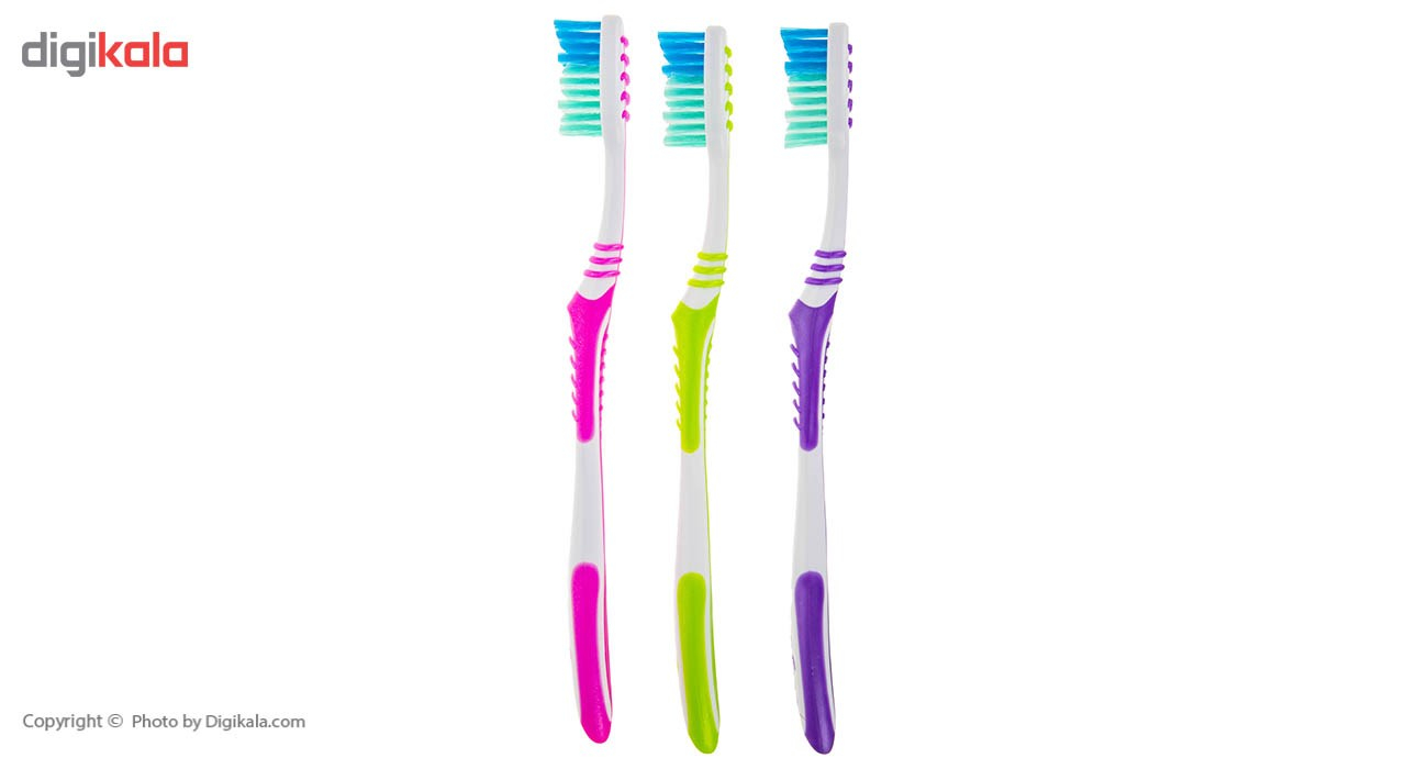 پک مسواک کلگیت مدل Extra Clean بسته 3 عددی