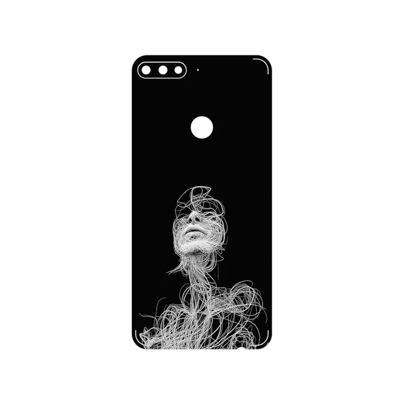 برچسب پوششی ماهوت مدل Strings Digital Art 2 مناسب برای گوشی موبایل هوآوی Y7 Prime 2018