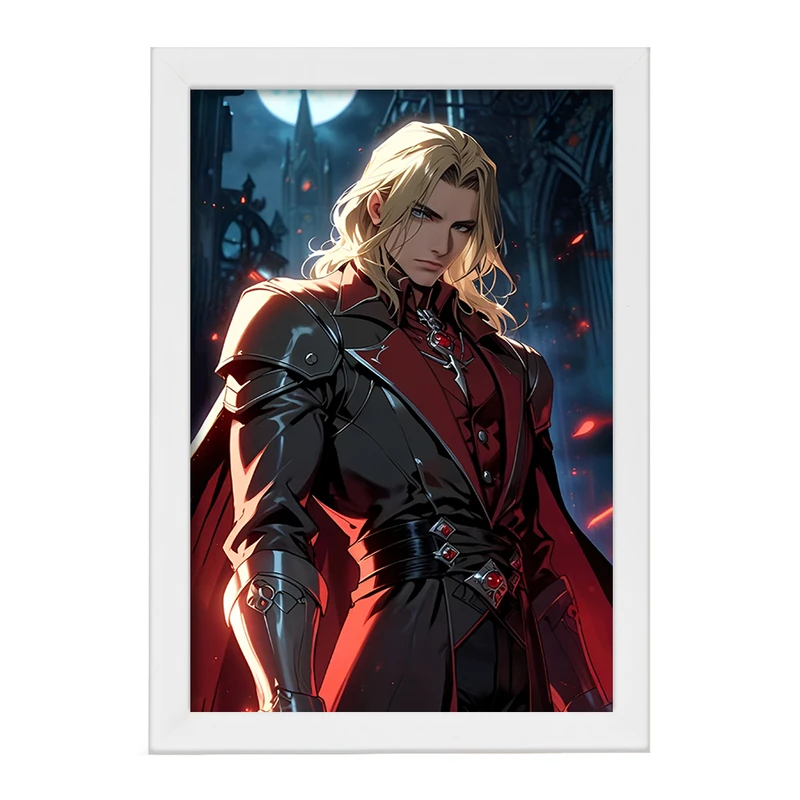 تابلو خندالو مدل انیمه آلوکارد کسلوانیا کد F12722