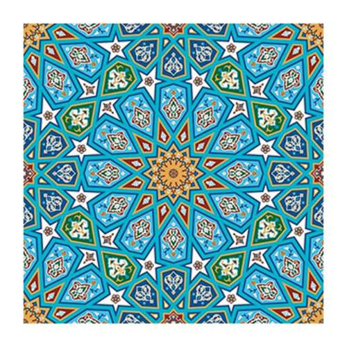 کاشی گلاک طرح سنتی ایرانی کد TT97