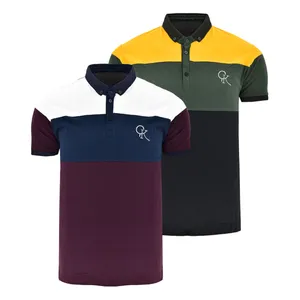 پولوشرت آستین کوتاه مردانه مدل M2502 مجموعه 2 عددی