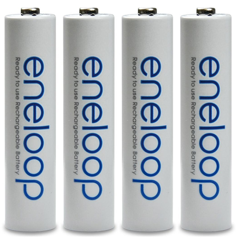 باتری نیم قلمی قابل شارژ پاناسونیک مدل eneloop/BK-4MCCE(HR03) بسته 4 عددی