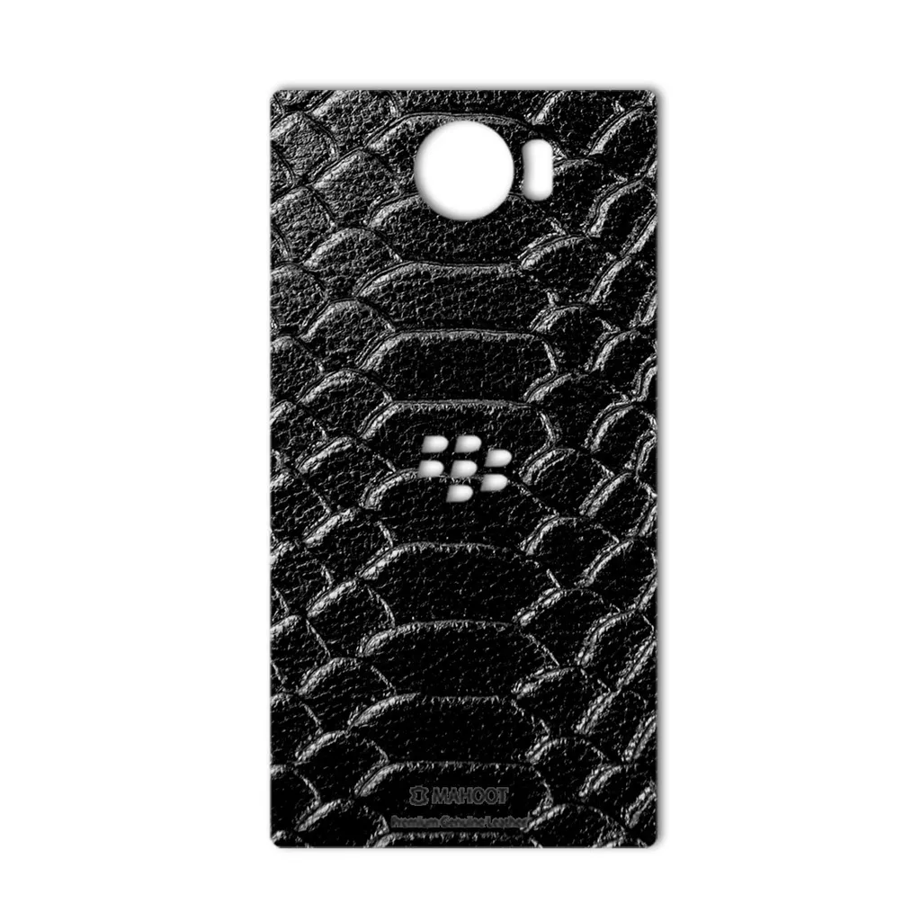برچسب پوششی ماهوت مدل Snake Leather مناسب برای گوشی BlackBerry Priv