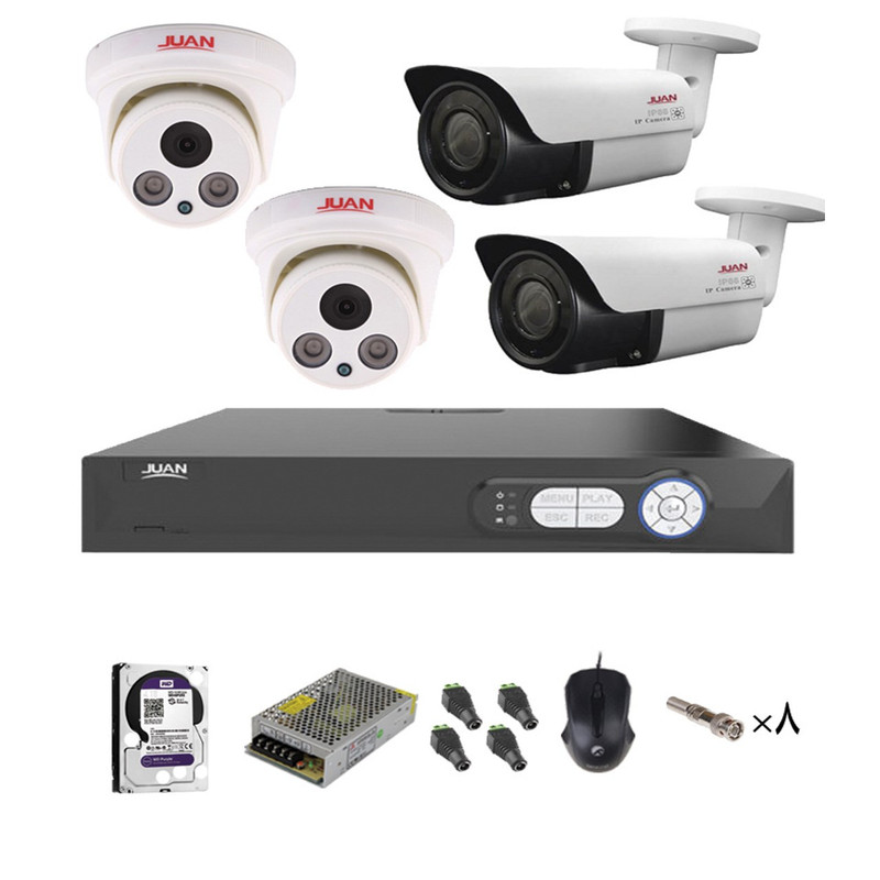 سیستم امنیتی ژوان مدل JA-2HD2HZ5104