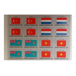 تمبر یادگاری مدل پرچم کد 01 مجموعه 16 عددی