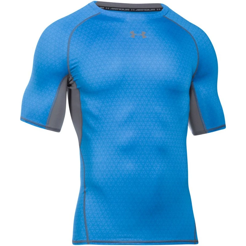 تی شرت آستین کوتاه مردانه آندر آرمور مدل Heatgear Printed