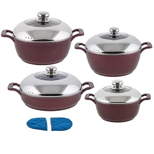 سرویس 8 پارچه کاندید با در استیل