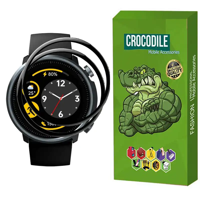 محافظ صفحه نمایش کروکودیل مدل C-M مناسب برای ساعت هوشمند میبرو Mibro A1 بسته 2 عددی