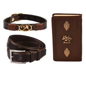 ست هدیه طرح تولد مهر   کهن چرم  مدل m101- 7