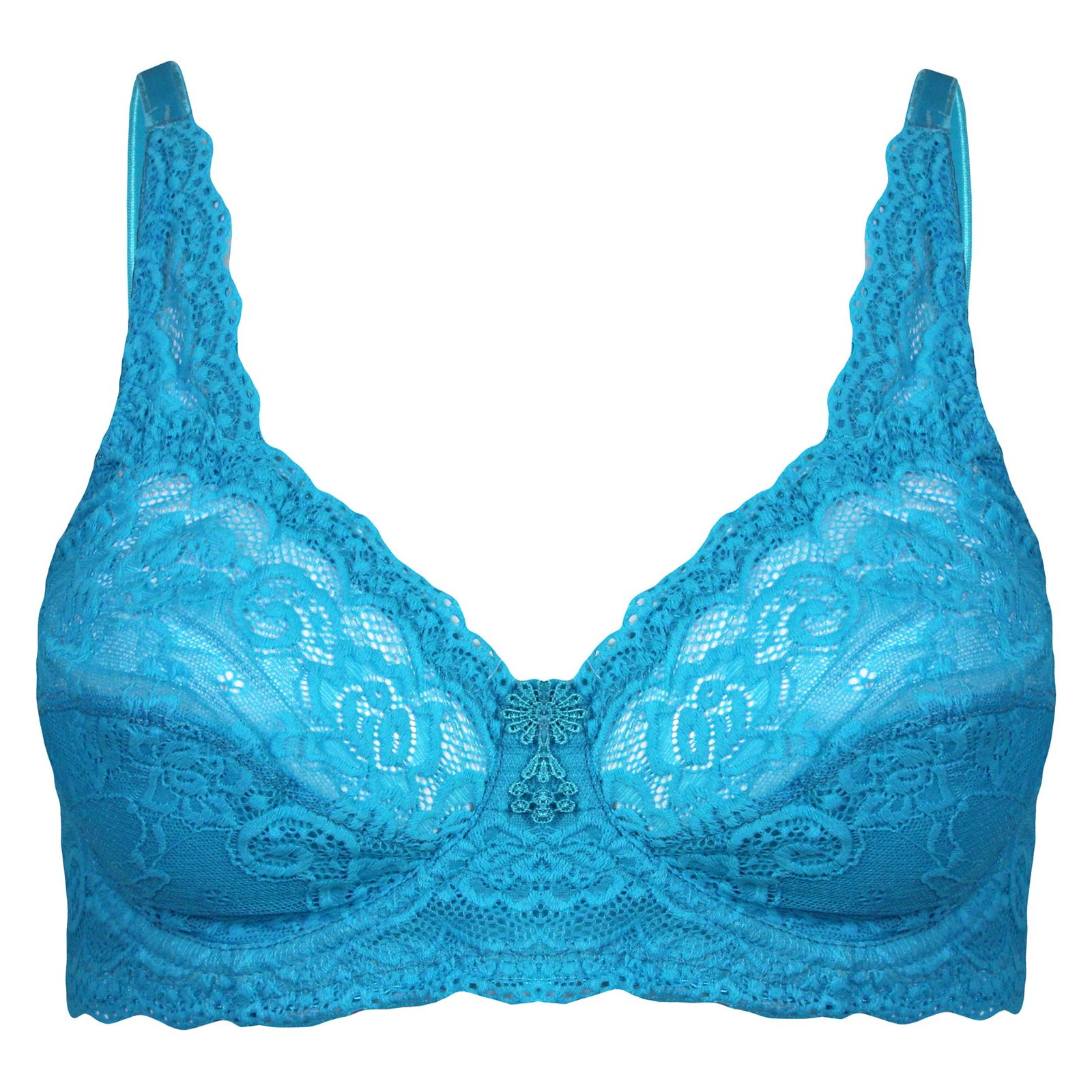 سوتین زنانه پانیذ مدل فنردار گیپوری کد 66365-new -  - 1