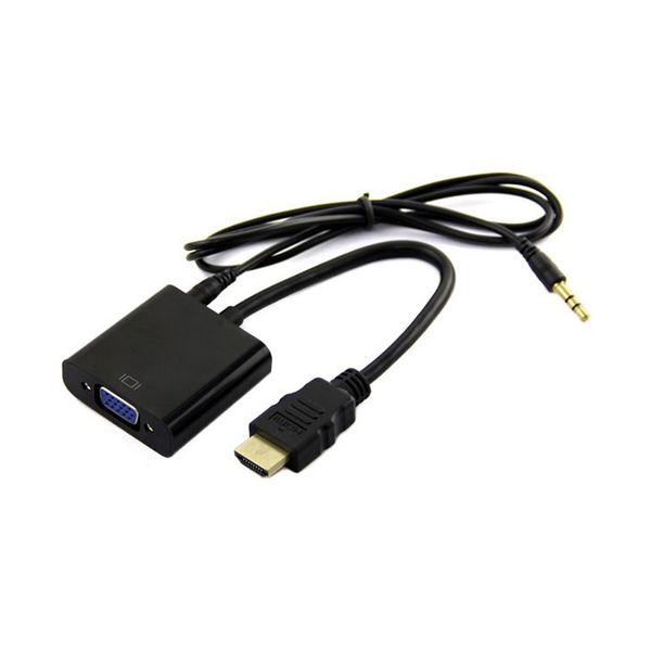 مبدل HDMI به VGA مدل ST با کابل صدا