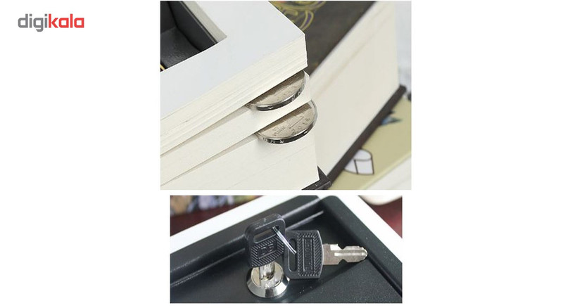 گاوصندوق کتابی طرح رمان