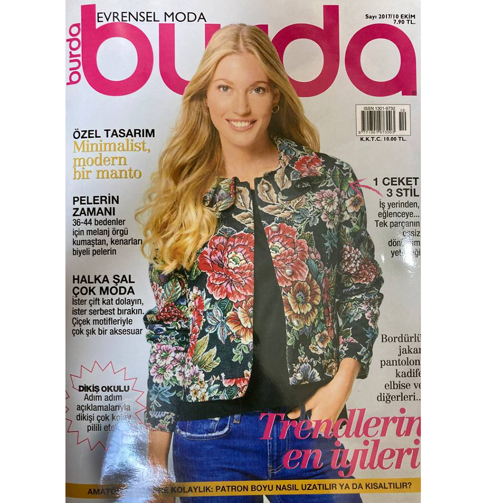 مجله Burda اکتبر 2017