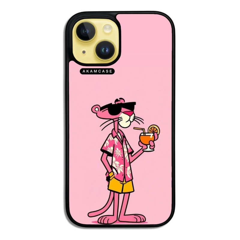 کاور آکام مدل AMC-WA15-PINK PANTHER13 مناسب برای گوشی موبایل اپل iPhone 15